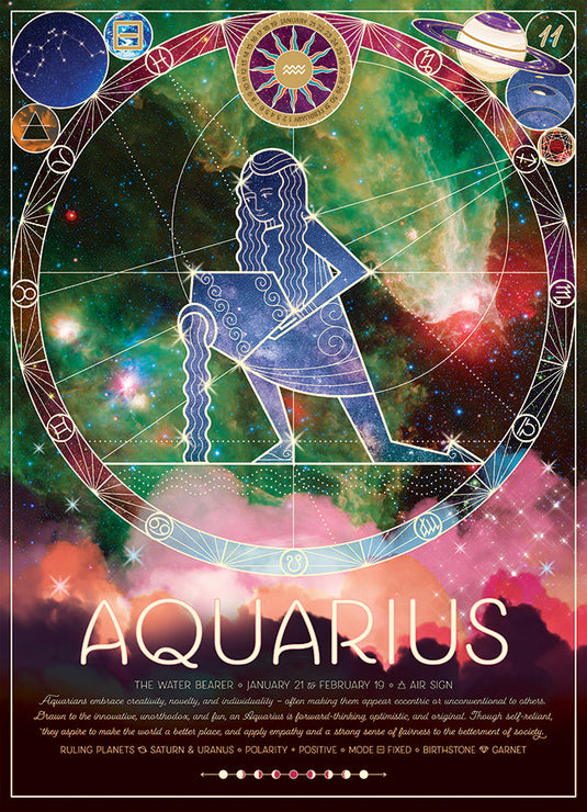 Aquarius 500 Piece Jigsaw Puzzle by Cobble Hill - 2