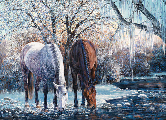 Winter's Beauty 500 Piece Jigsaw Puzzle by Cobble Hill - 2