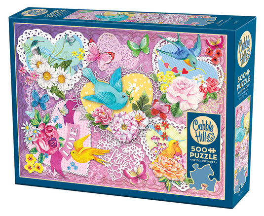 Be Mine 500 Piece Jigsaw Puzzle by Cobble Hill - 1