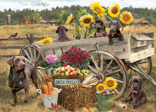 Choc Wagon 500 Piece Jigsaw Puzzle by Cobble Hill - 2