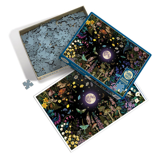 Night Garden 500 Piece Jigsaw Puzzle by Cobble Hill - 3