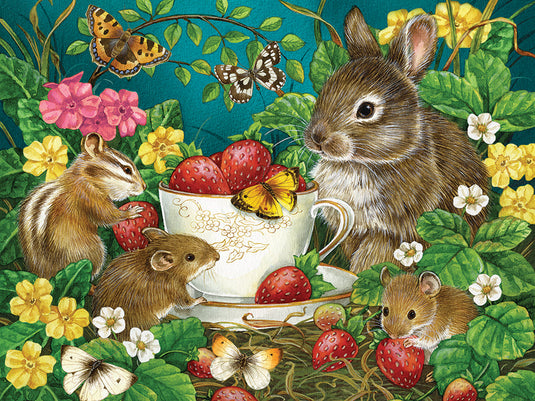 Berry Sweet 275 (Easy Handling) Piece Jigsaw Puzzle by Cobble Hill - 2