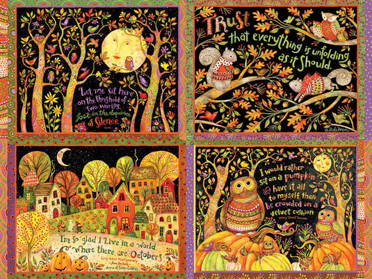 Autumn Reflections 275 (Easy Handling) Piece Jigsaw Puzzle by Cobble Hill - 2
