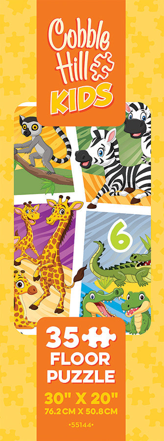 Animal Count (35pc) 35 Piece Jigsaw Puzzle by Cobble Hill