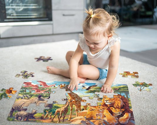 African Plains (35pc) 35 Piece Jigsaw Puzzle by Cobble Hill