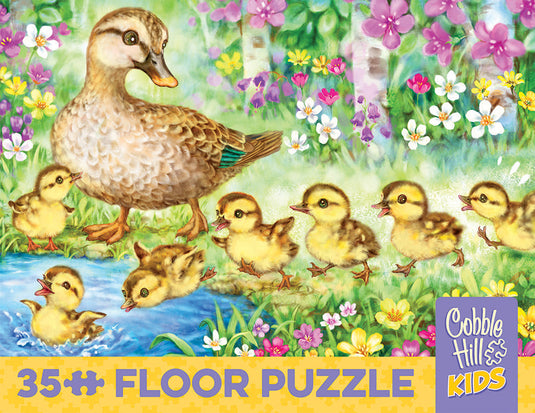Ducklings (35pc) 35 Piece Jigsaw Puzzle by Cobble Hill