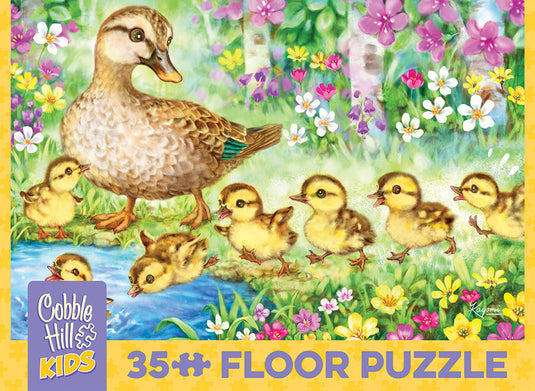 Ducklings (35pc) 35 Piece Jigsaw Puzzle by Cobble Hill