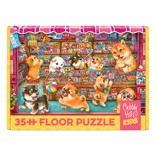 Shiba's Candy Store (35pc) 35 Piece Jigsaw Puzzle by Cobble Hill