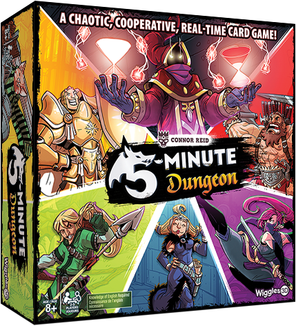 5 Minute Dungeon Board Game by Wiggles 3D