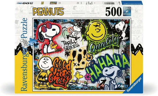 Peanuts Graffiti 500 Piece Jigsaw Puzzle by Ravensburger