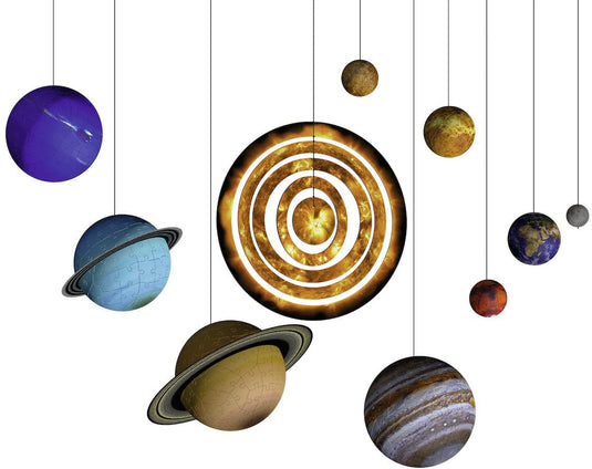 Planetary Solar System 522 Piece 3D Jigsaw Puzzle by Ravensburger - 8
