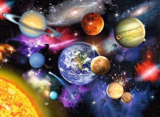 Solar System 300 Piece XXL Jigsaw Puzzle by Ravensburger - 1