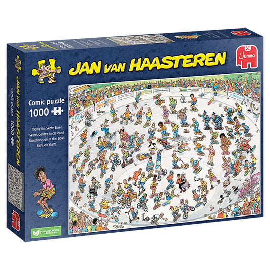 Riding the Skate Bowl 1000 Piece Jigsaw Puzzle by Jumbo
