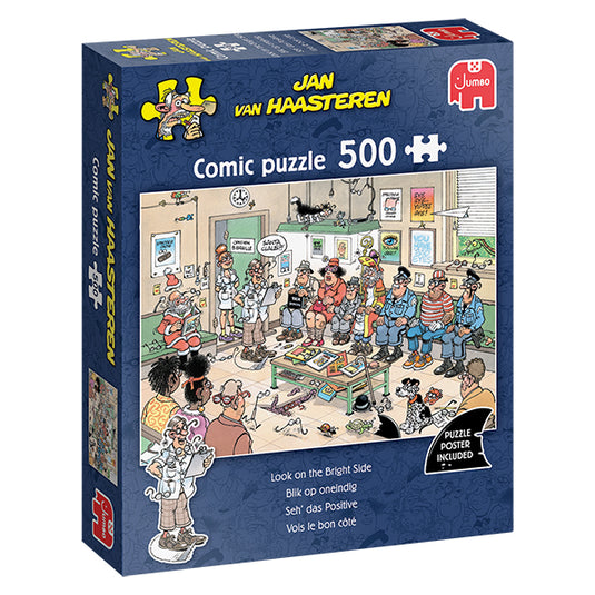 Look On The Bright Side 500 Piece Jigsaw Puzzle by Jumbo - 1