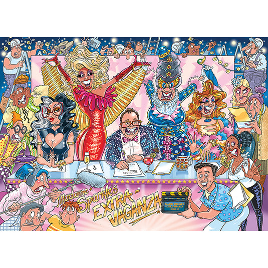 Wasgij Original #42 Rule the Runway! 1000 Piece Jigsaw Puzzle by Jumbo
