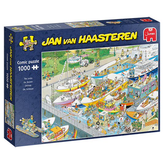 The Locks 1000 Piece Jigsaw Puzzle by Jumbo - 1