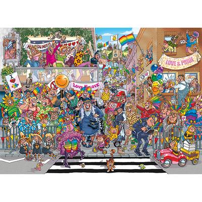 Wasgij Original #34: A Piece of Pride! 1000 Piece Jigsaw Puzzle by Jumbo - 2