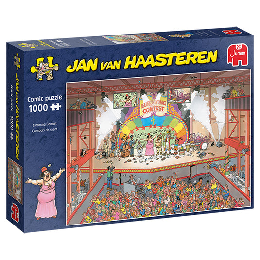Eurosong Contest 1000 Piece Jigsaw Puzzle by Jumbo - 1