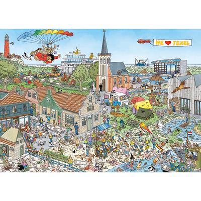 Island Retreat 1000 Piece Jigsaw Puzzle by Jumbo - 2