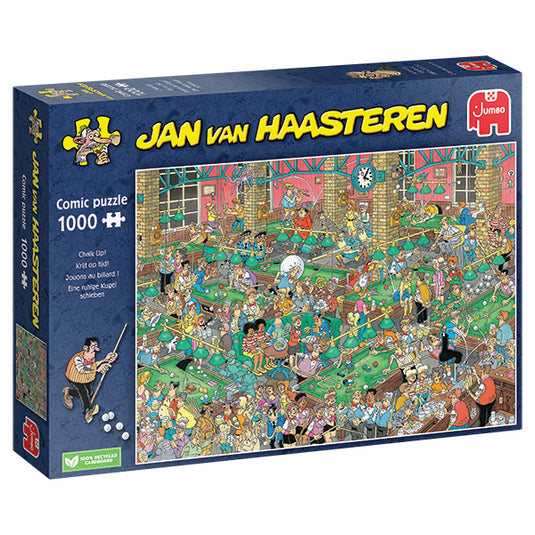 Chalk Up! 1000 Piece Jigsaw Puzzle by Jumbo - 1
