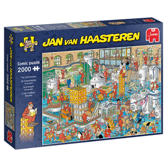 The Craft Brewery 2000 Piece Jigsaw Puzzle by Jumbo - 1