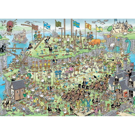 Highland Games 1000 Piece Jigsaw Puzzle by Jumbo - 2
