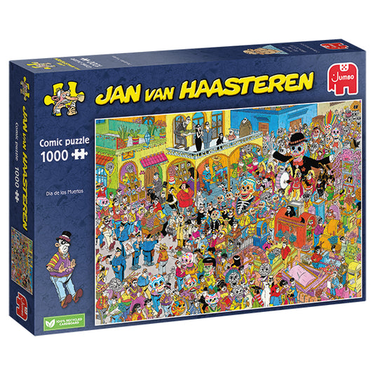Dia de los Muertos 1000 Piece Jigsaw Puzzle by Jumbo - 1