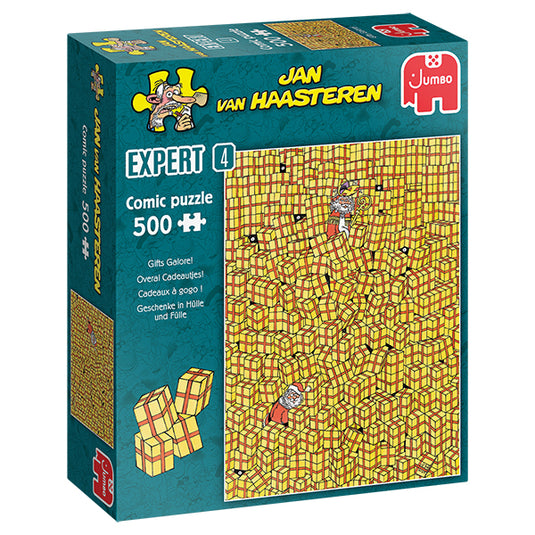 Gifts Galore! Expert 500 Piece Jigsaw Puzzle by Jumbo - 1