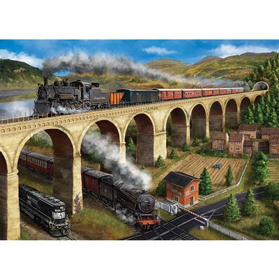 The Viaduct 1000 Piece Jigsaw Puzzle by Falcon - 2