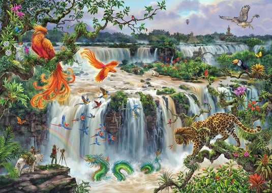 Fantastic Waterfall of Iguazu 1000 Piece Jigsaw Puzzle by Ravensburger