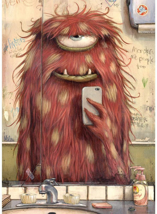 Selfie, Zozoville 1000 Piece Jigsaw Puzzle by Heye - 2