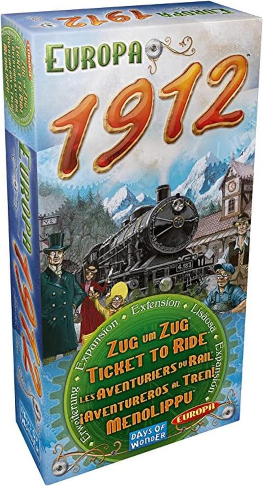 Ticket To Ride: Europa 1912 Board Game Expansion by Days Of Wonder