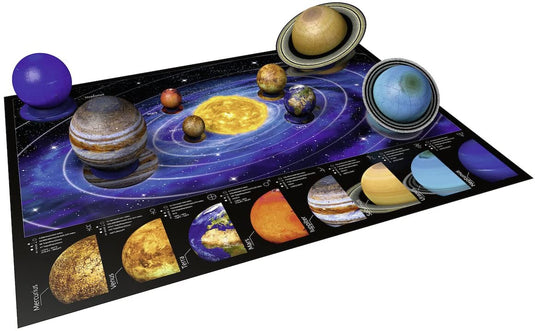 Planetary Solar System 522 Piece 3D Jigsaw Puzzle by Ravensburger - 7