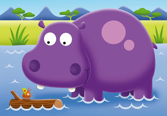 My First Puzzle On Safari 2, 3, 4, 5 Piece Jigsaw Puzzles by Ravensburger - 4