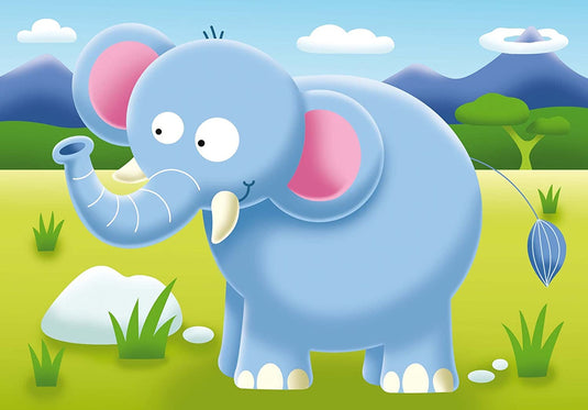 My First Puzzle On Safari 2, 3, 4, 5 Piece Jigsaw Puzzles by Ravensburger - 3