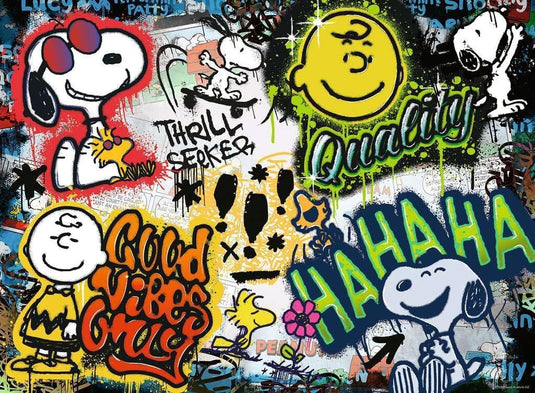 Peanuts Graffiti 500 Piece Jigsaw Puzzle by Ravensburger