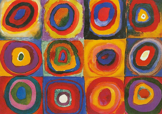 Kandinsky Circles 1000 Piece Jigsaw Puzzle by Piatnik
