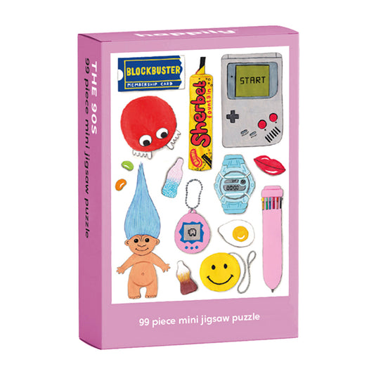 In The 90'S 99 Piece Jigsaw Puzzle by Happily - 1