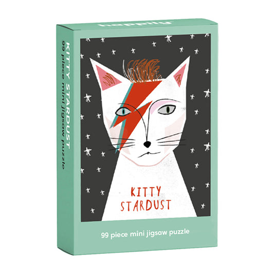 Kitty Stardust 99 Piece Jigsaw Puzzle by Happily - 1
