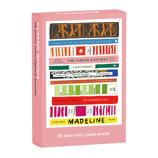 Classic Books 99 Piece Jigsaw Puzzle by Happily - 1