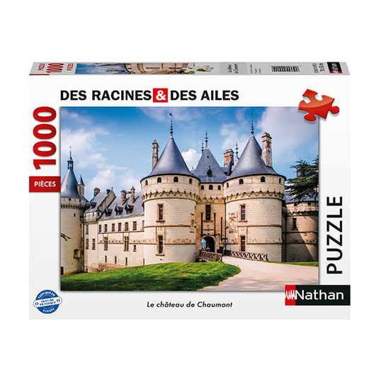 Chaumont Castle 1000 Piece Jigsaw Puzzle by Nathan - 1