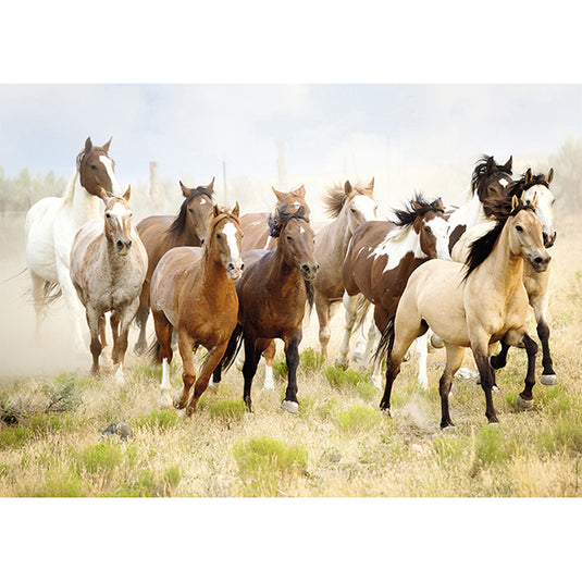 Riding in the Desert 1000 Piece Jigsaw Puzzle by Nathan - 2