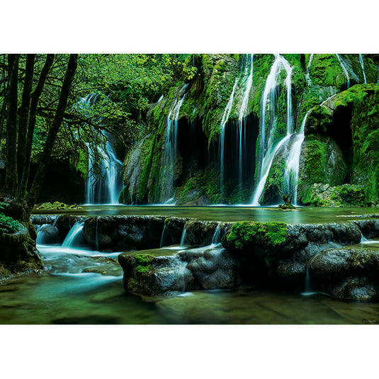Magic Forest: Waterfall 1000 Piece Jigsaw Puzzle by Heye - 2