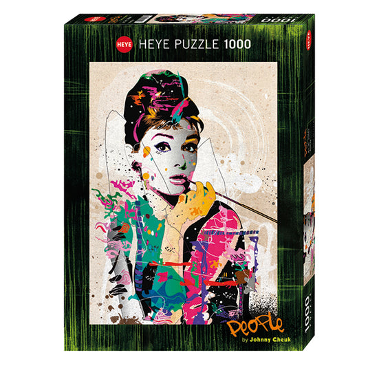 Audrey 1000 Piece Jigsaw Puzzle by Heye - 1