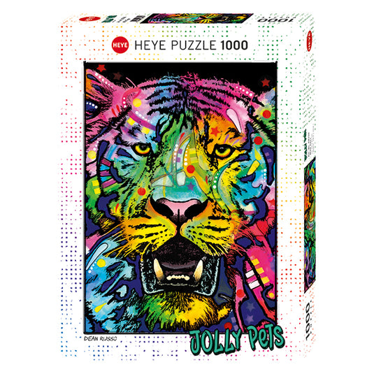Jolly Pets: Wild Tiger 1000 Piece Jigsaw Puzzle by Heye - 1