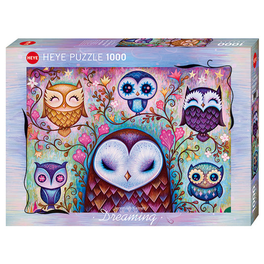Dreaming: Great Big Owl 1000 Piece Jigsaw Puzzle by Heye - 1