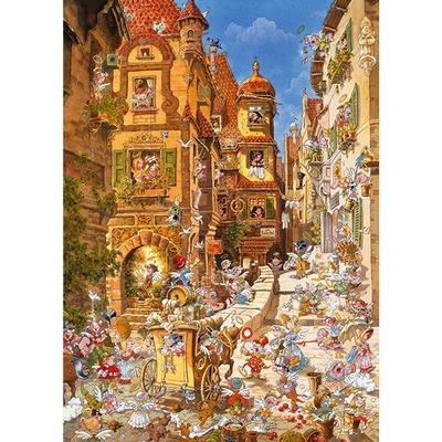 Romantic Town: By Day 1000 Piece Jigsaw Puzzle by Heye - 2