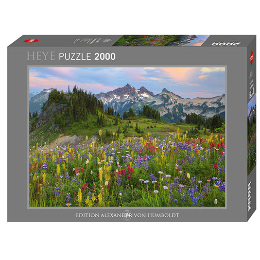 Tatoosh Mountains 2000 Piece Jigsaw Puzzle by Heye - 1