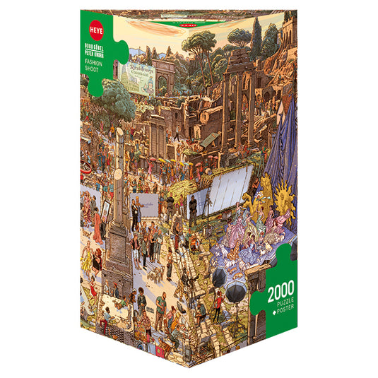 Fashion Shoot 2000 Piece Jigsaw Puzzle by Heye - 1