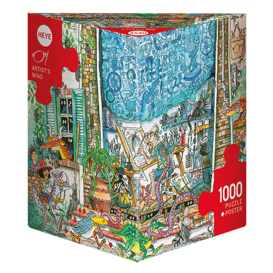 Artist's Mind 1000 Piece Jigsaw Puzzle by Heye - 1